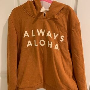 Hurley brand “Always Aloha” hoodie